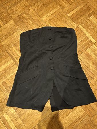 Top bustier noir Reformation taille 8