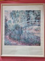 Die japanische Brücke von Claude Monet