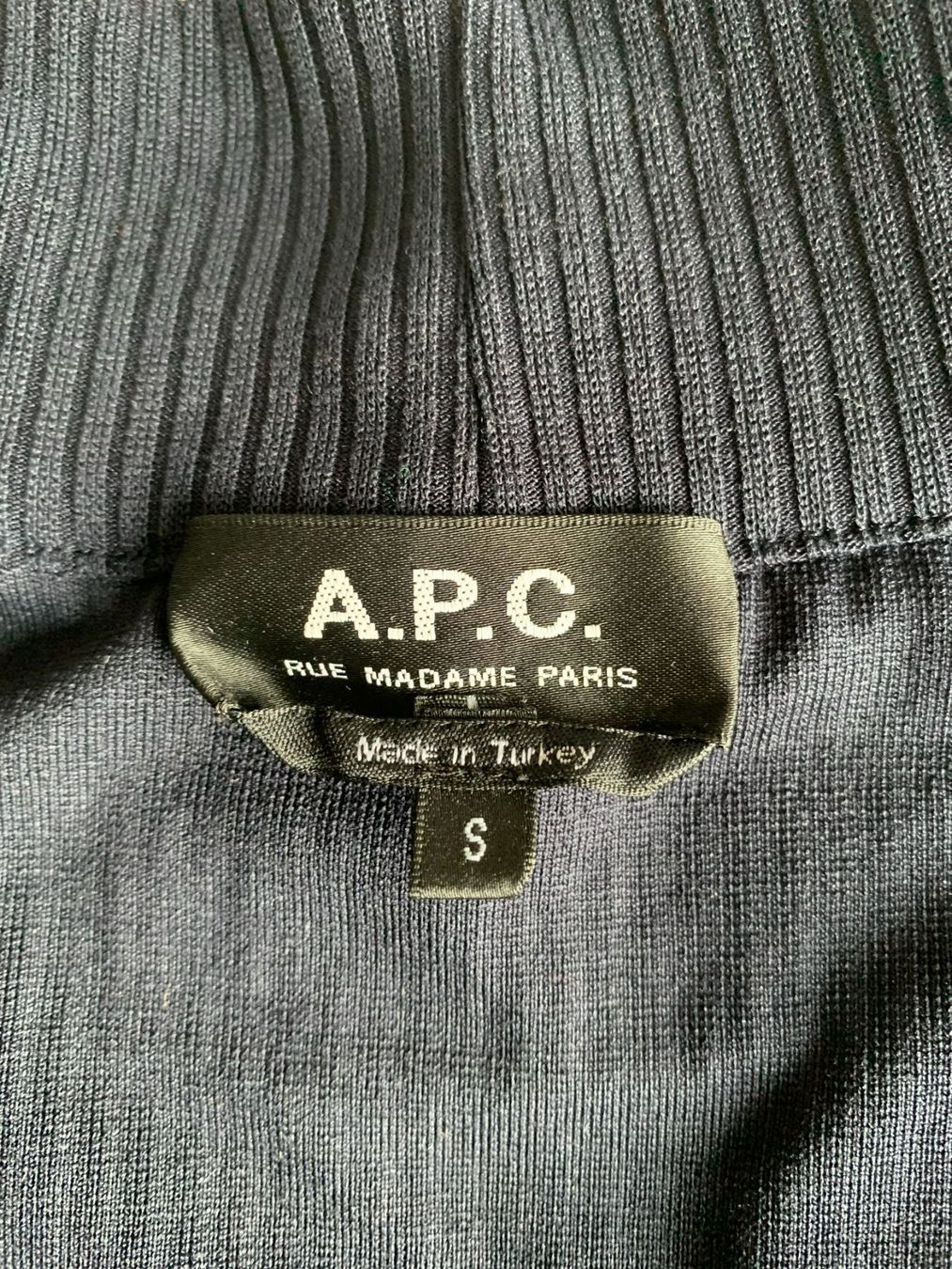 Apc Pullover & Sweatshirts: A.P.C.: Neuer lässiger dunkelblauer Rollkragen-Pullover, S – Neu (gemäss Beschreibung) aus Luzern von designluzern 5