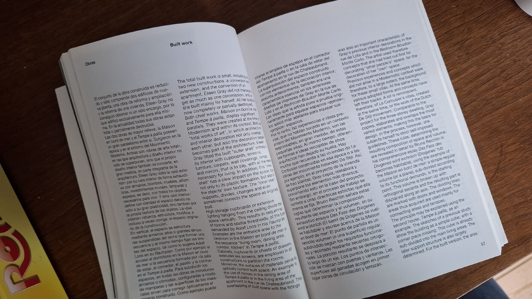 Bücher: Eileen Gray - Works and Projects / Obras y proyectos – Gebraucht aus Wabern von Azzulitta 3