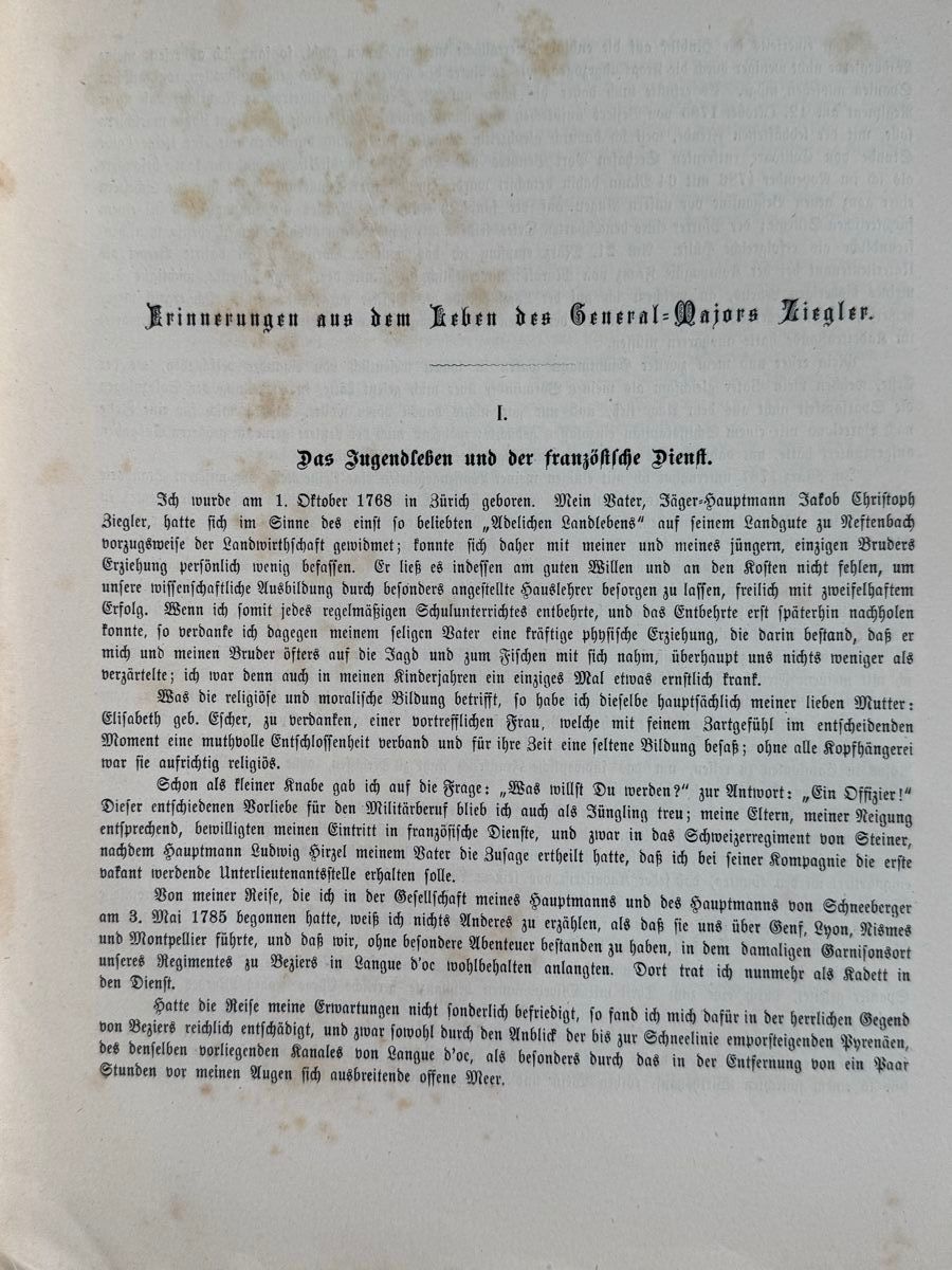 Libri: Neujahrsblatt Feuerwerker-Gesellschaft 1884. – Usato da Adliswil venduto da buch_und_kunst 4