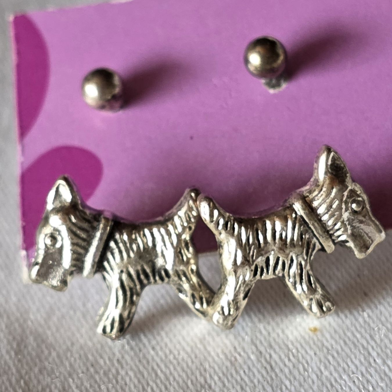 Ohrringe & -stecker: Ohrenring Hund Scottish Terrier versilbert Top – Neu (gemäss Beschreibung) aus Rickenbach BL von nicole611 1