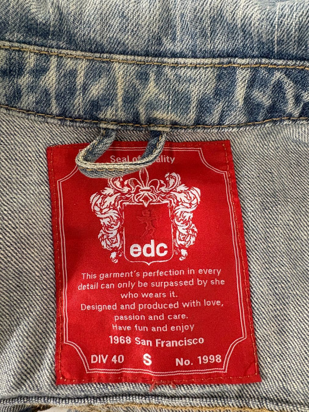 Esprit Jacken: Esprit EDC Jeansjacke Gr. S blau – Neu (gemäss Beschreibung) aus Regensdorf von secondchancefashion 3
