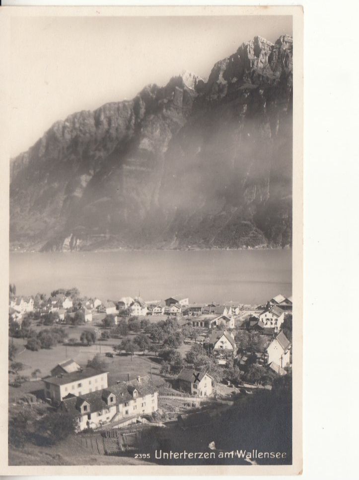 Cartoline postali: Unterterzen 1929 – Usato da Bürglen TG venduto da StampGraf
