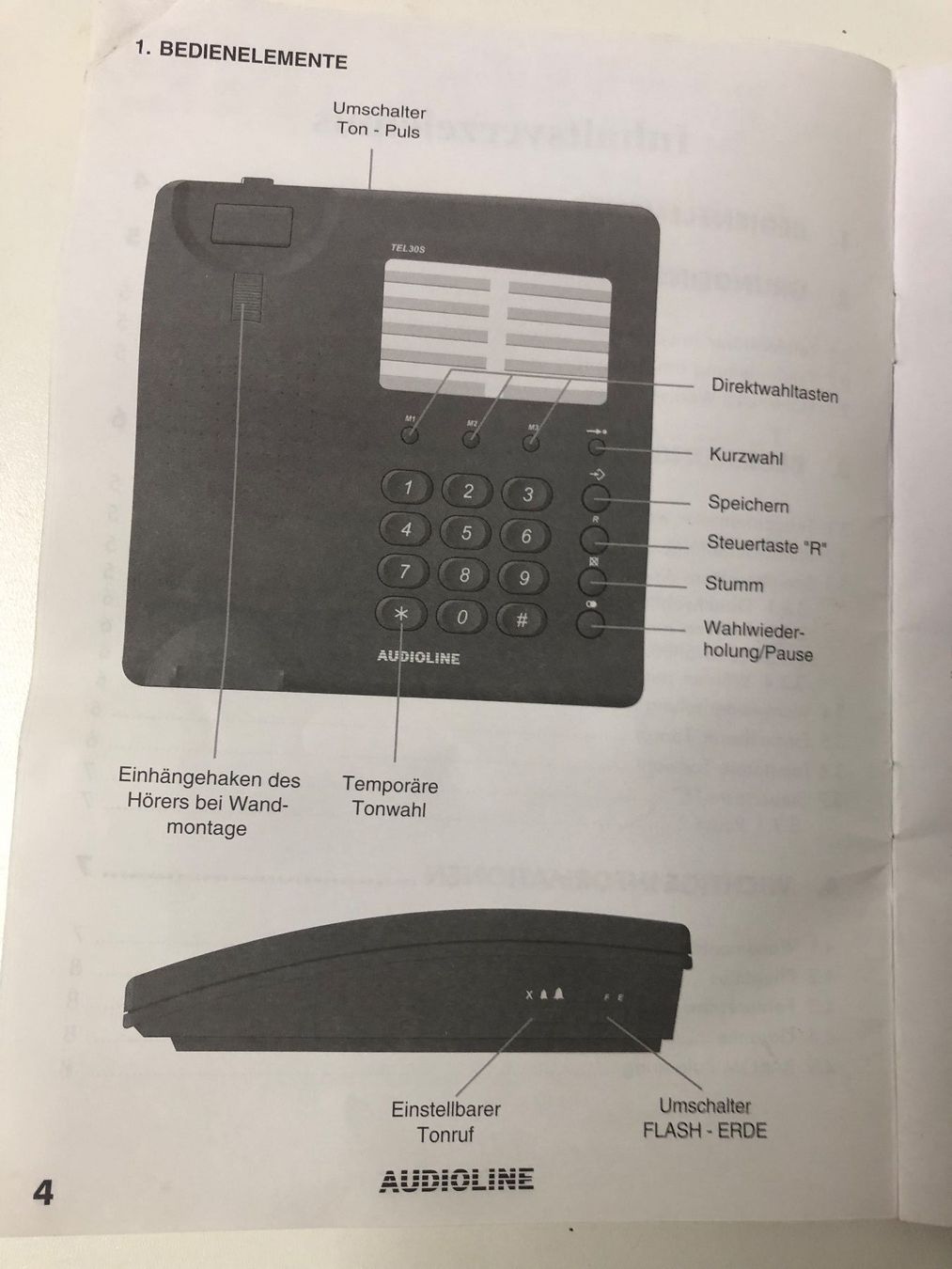 Telefoni: Telefon AUDIOLINE 30S – Usato da Kräiligen venduto da hkk 2