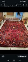 Tappeto orientale annodato a mano rosso multicolore