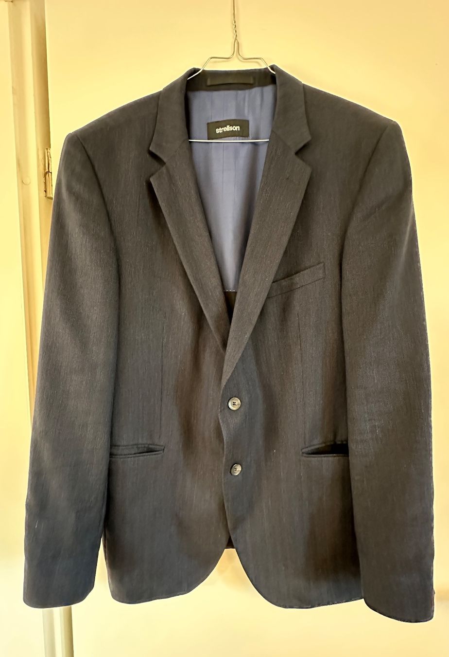 Strellson Giacche: Veston Strellson Premium Grösse 52 - blau – Usato da Arlesheim venduto da Kunst-Krempel