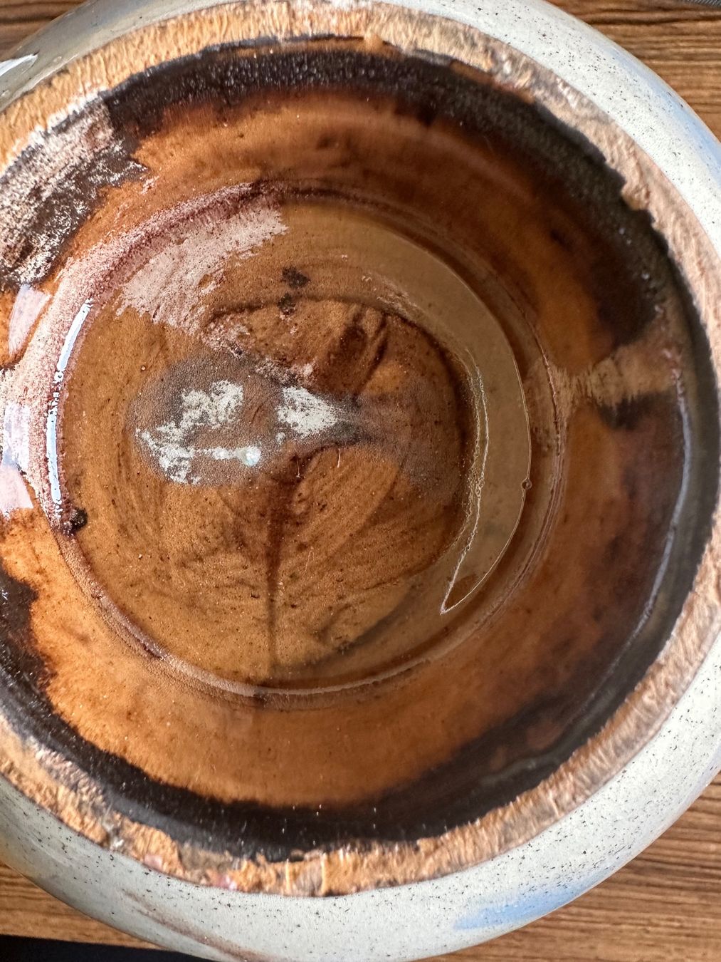 Linck Schalen: Frühe grosse Schüssel Margrit Linck – Gebraucht aus Luzern von Mamutpe 4