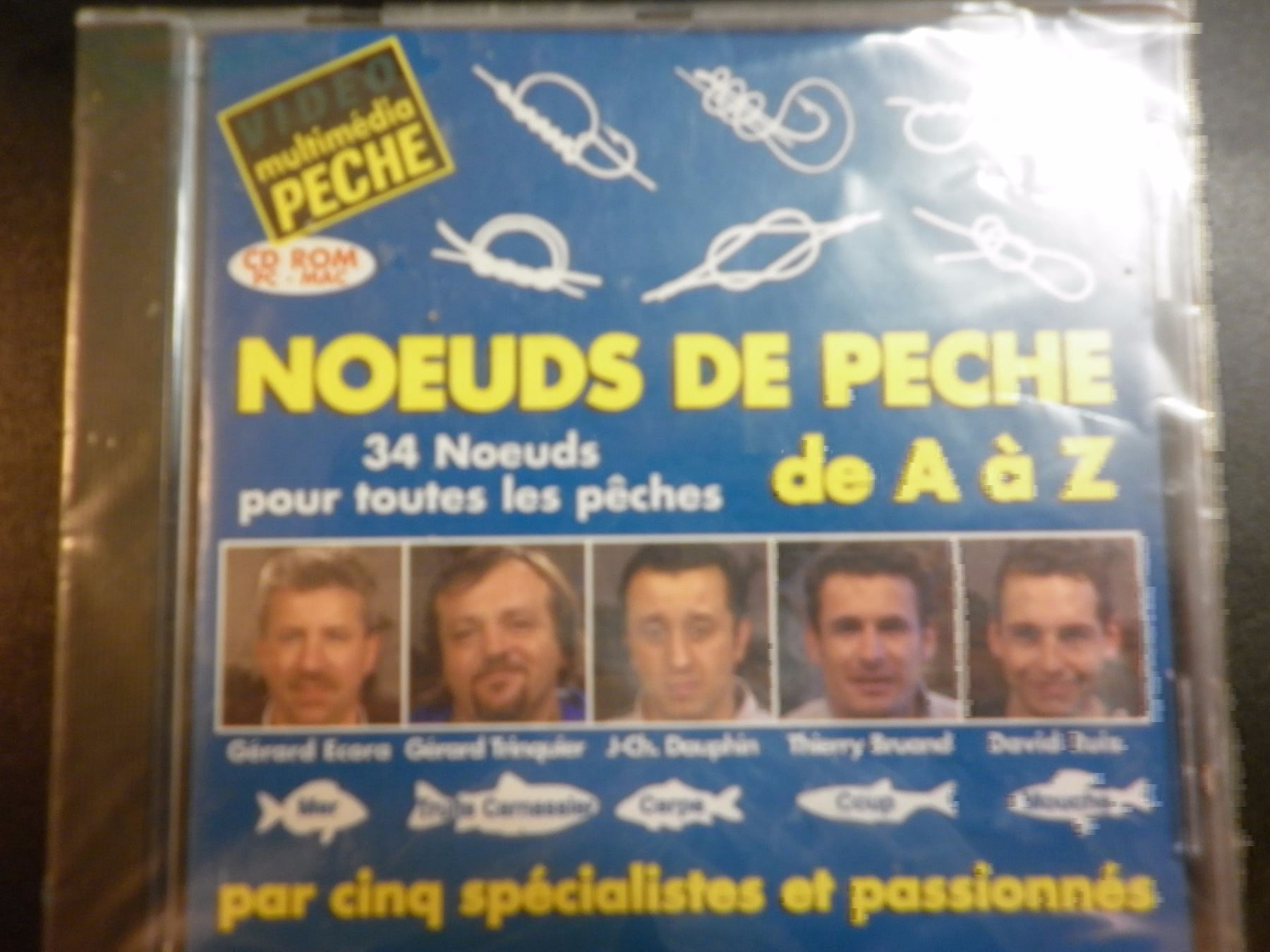 CD & DVD vergini: CD Rom Noeuds de pêche de A à Z – Nuovo e nell'imballaggio originale da Fribourg venduto da versus702