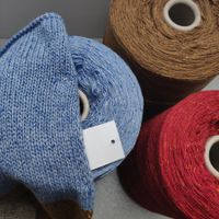 Tweed Merino & Bourette Seide von FB Silk 580g ciello