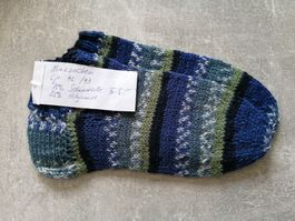 Sneaker / Kurzsocken handgestrickt, Grösse: 42/43