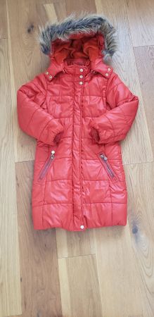Winterjacke für Mädchen, Grösse 122
