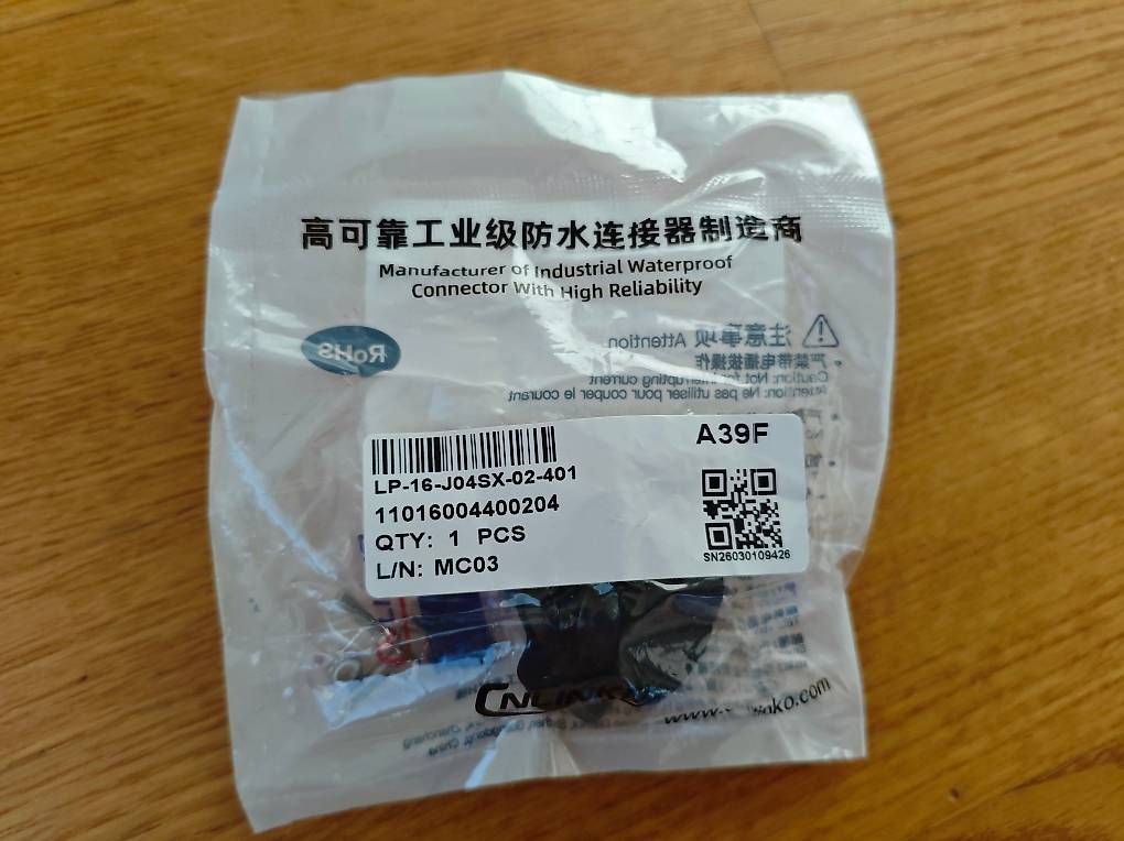 Componenti elettronici: CNLINKO LP16 M16 4-polige Buchse IP68  – Usato da Winterthur venduto da fri_h2ns 2
