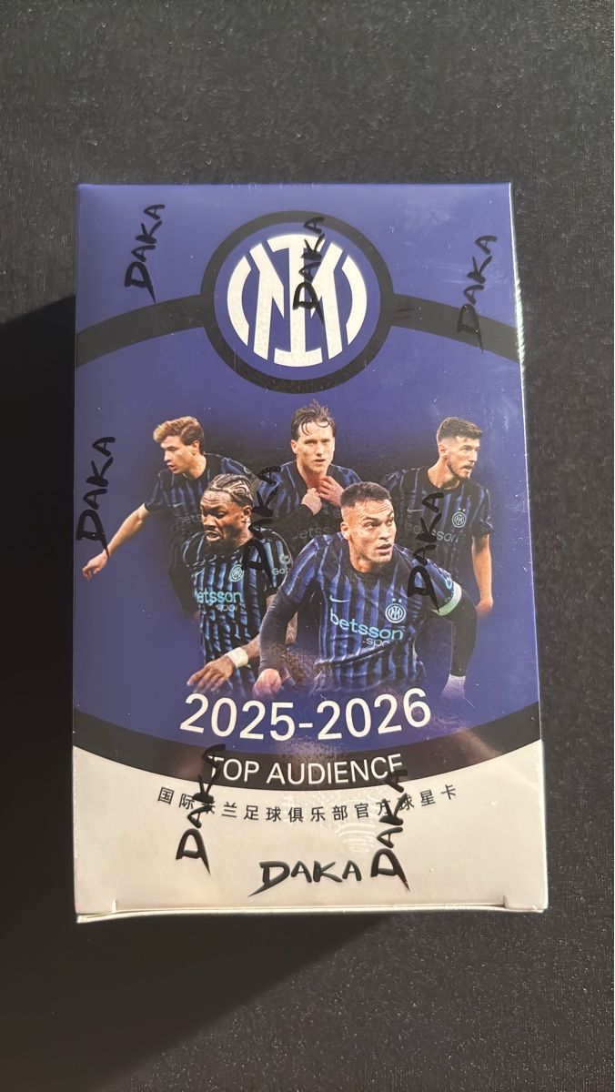 Carte collezionabili: DAKA - Top Audience 25/26 - Inter Mailand - Ganze Box! – Nuovo e nell'imballaggio originale da Kaiseraugst venduto da Baum_12
