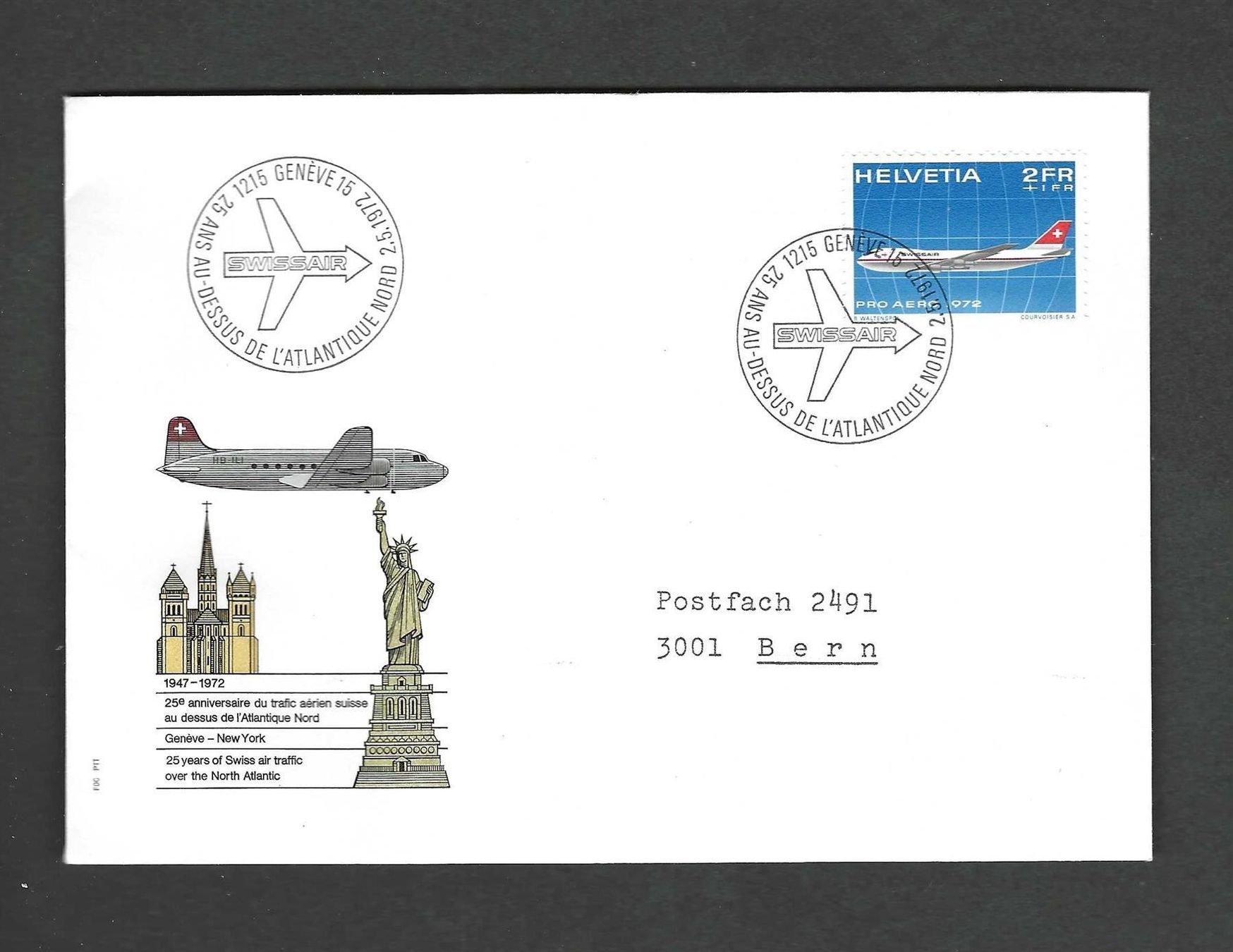 Buste & buste per spedizione: Swissair 72 – Usato da Koblenz venduto da Markenhimmel