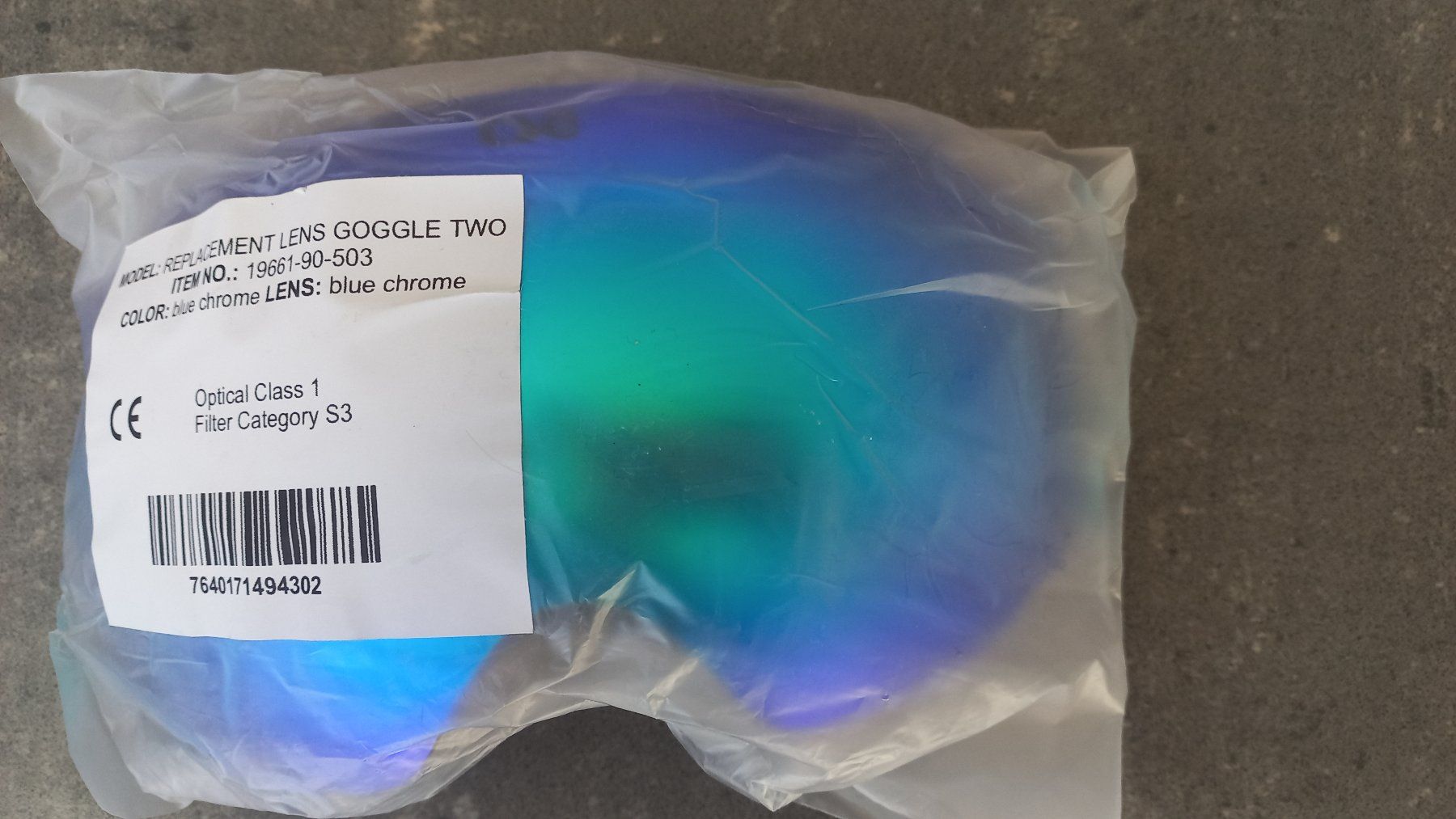 Occhiali & Lenti: TSG Goggle Ersatzglas - blue chrome – Nuovo e nell'imballaggio originale da Beckenried venduto da Wmarcie