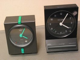 BRAUN JUNGHANS 2x Funkwecker Mega Alarm etw. defekt Sammler