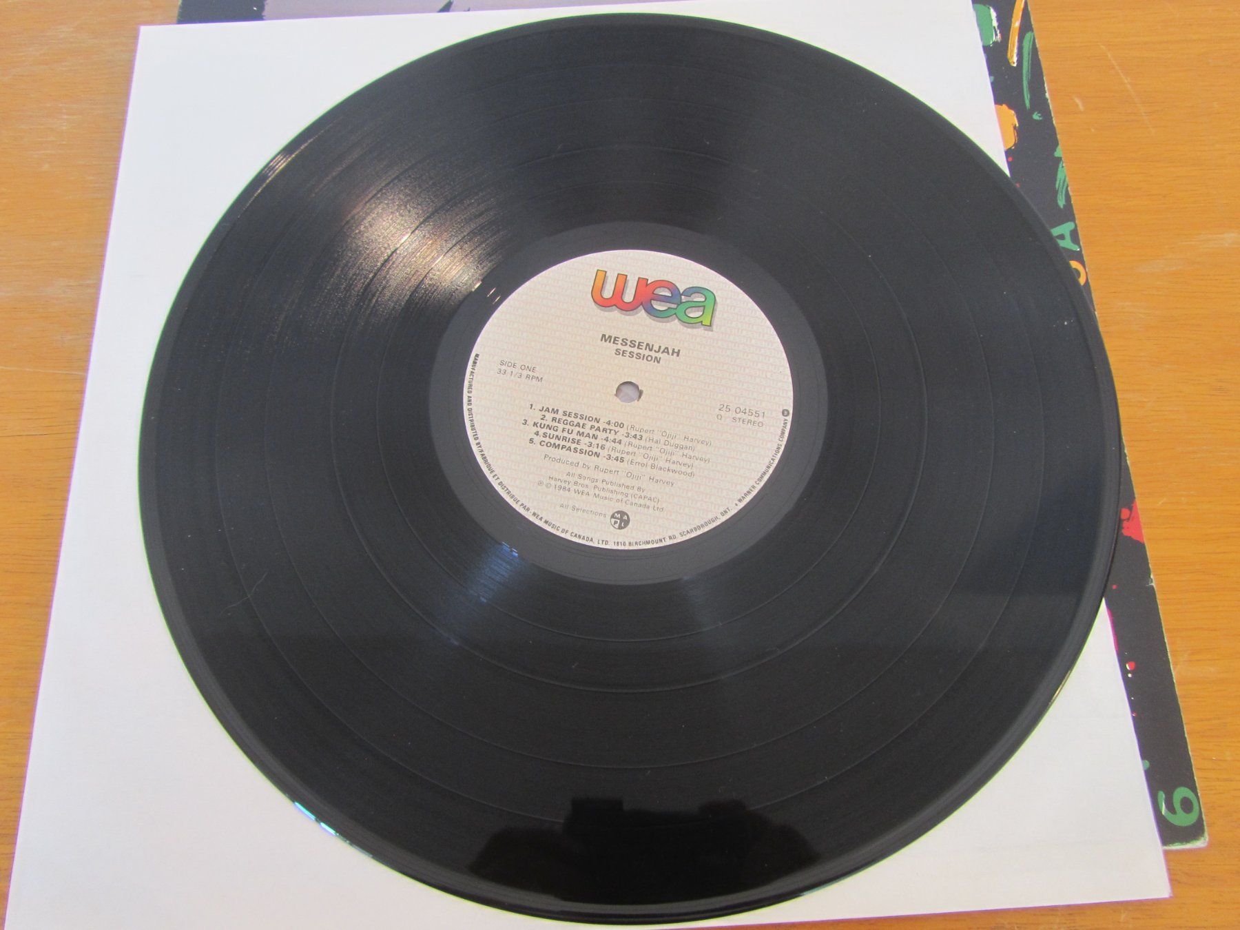 Dischi in vinile: MESSENJAH:    Session – Usato da Seengen venduto da mikelele 2