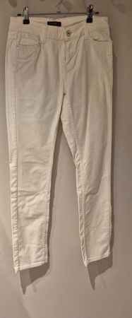 Damen Hose weiss Grösse 36 guter Zustand COMMA