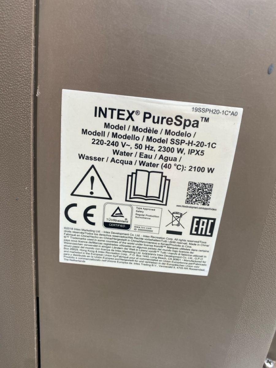 Intex Bains à remous: INTEX PURE SPA – D'occasion à Untersiggenthal par Forel2000 3