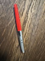 Füllfederhalter Pelikano rot silber guter Zustand