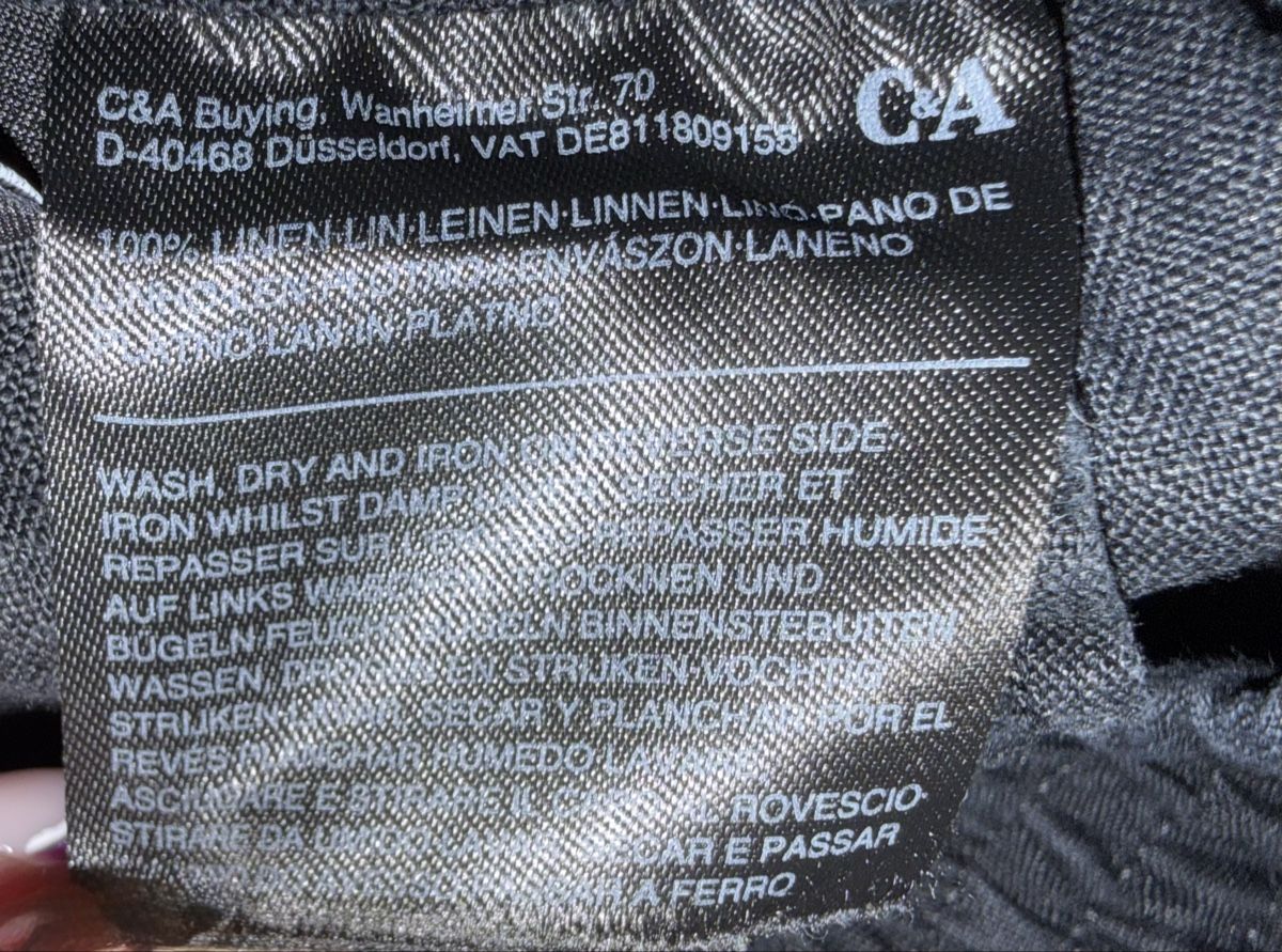 C&A Pantaloni: Schlupfhose Leinen Grösse 52     von C&A – Usato da Pfeffikon LU venduto da pepino17 5