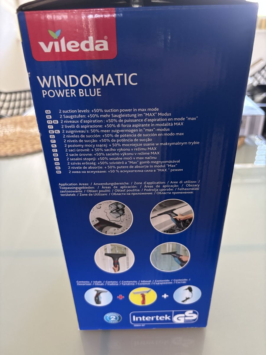 Vileda Sonstiges für Haushalt & Wohnen: NEU - Windomatic Power Blue Fenstersauger Vileda – Neu und originalverpackt aus Zürich von  1