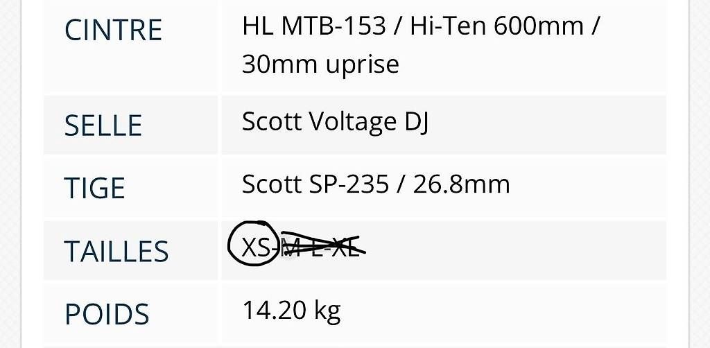 Velos: Vélos XS Scott VOLTAGE 2009 – Gebraucht aus Aven von jcroh 4