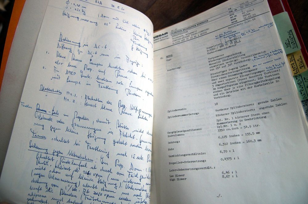 Bücher: Swissair Schulungsunterlagen DC-7C Pilotenausbildung – Gebraucht aus Schönenwerd von Steidi 5