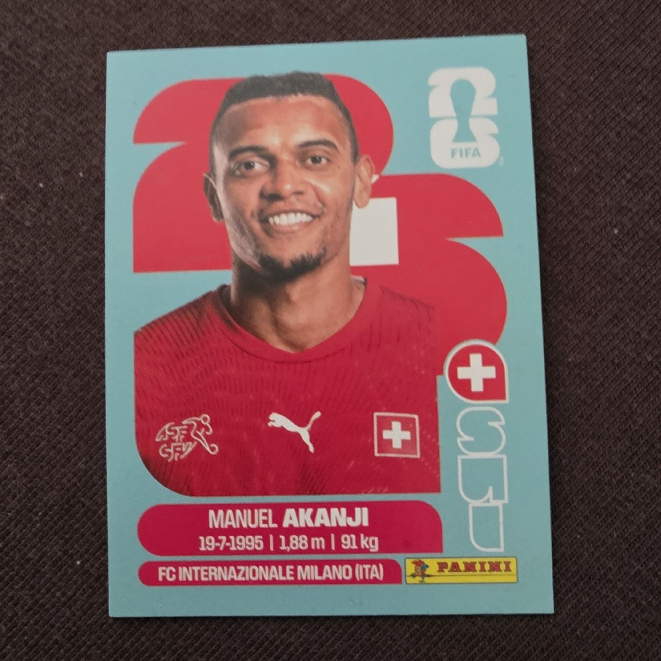 Panini Carte collezionabili: Panini Sticker SUI4 Manuel Akanji – Nuovo e nell'imballaggio originale da Buchs AG venduto da wickyjen88