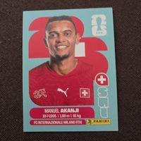 Panini Sticker SUI4 Manuel Akanji
