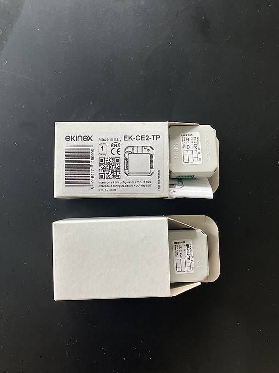 Componenti elettronici: Lot de 2 Interfaces KNX Ekinex EK-CE2-TP – Nuovo e nell'imballaggio originale da Vandoeuvres venduto da ann_lq5h 4