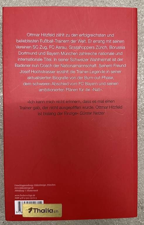 Bücher: Ottmar Hitzfeld Biografie – Gebraucht aus Ruswil von aw123 1