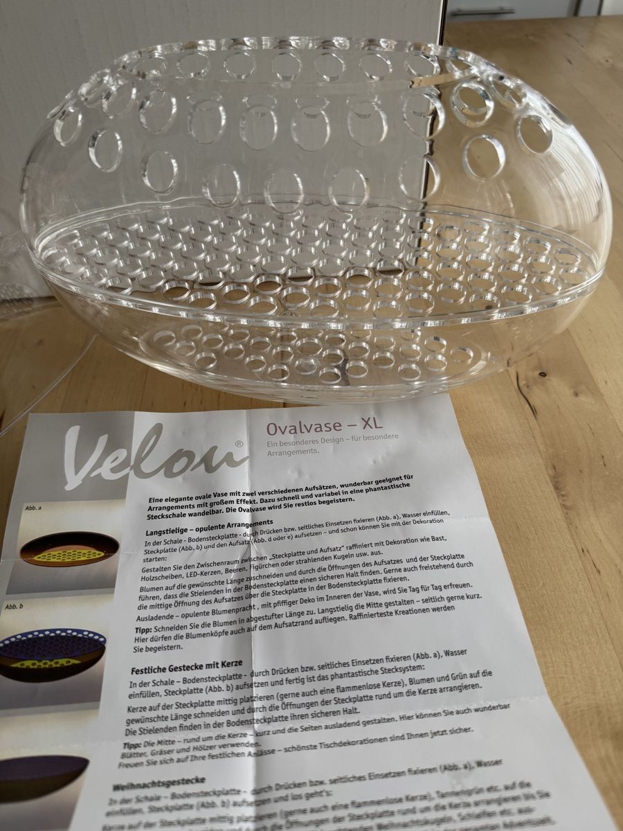 Vasi & Recipienti: Blumenvase Velou Ovalvase XL Set – Nuovo (secondo la descrizione) da Bern venduto da Zeiseli 4