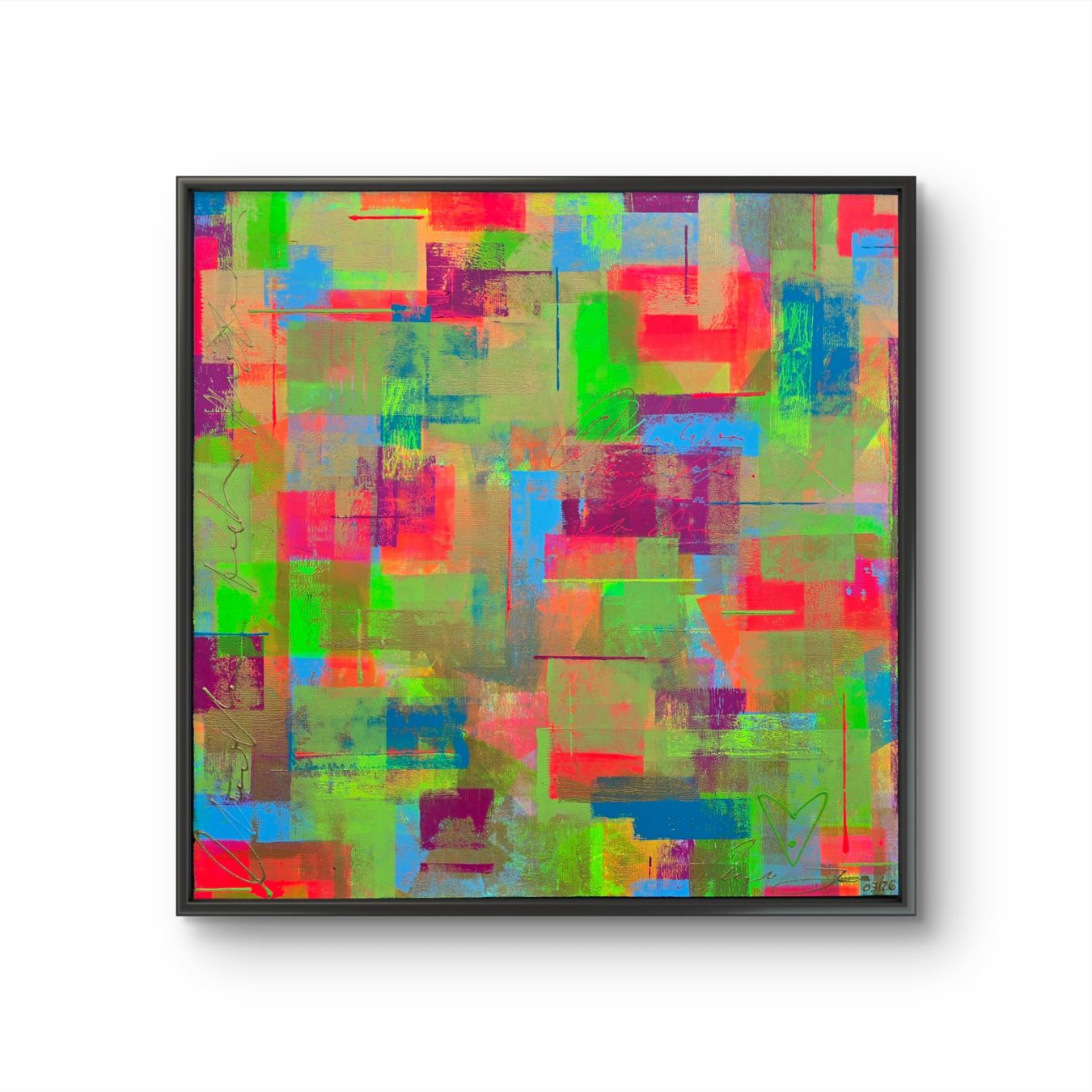 Dipinti: Acrylbild 'Euphoria' • 80x80 – Nuovo (secondo la descrizione) da Wikon venduto da Nephilim74