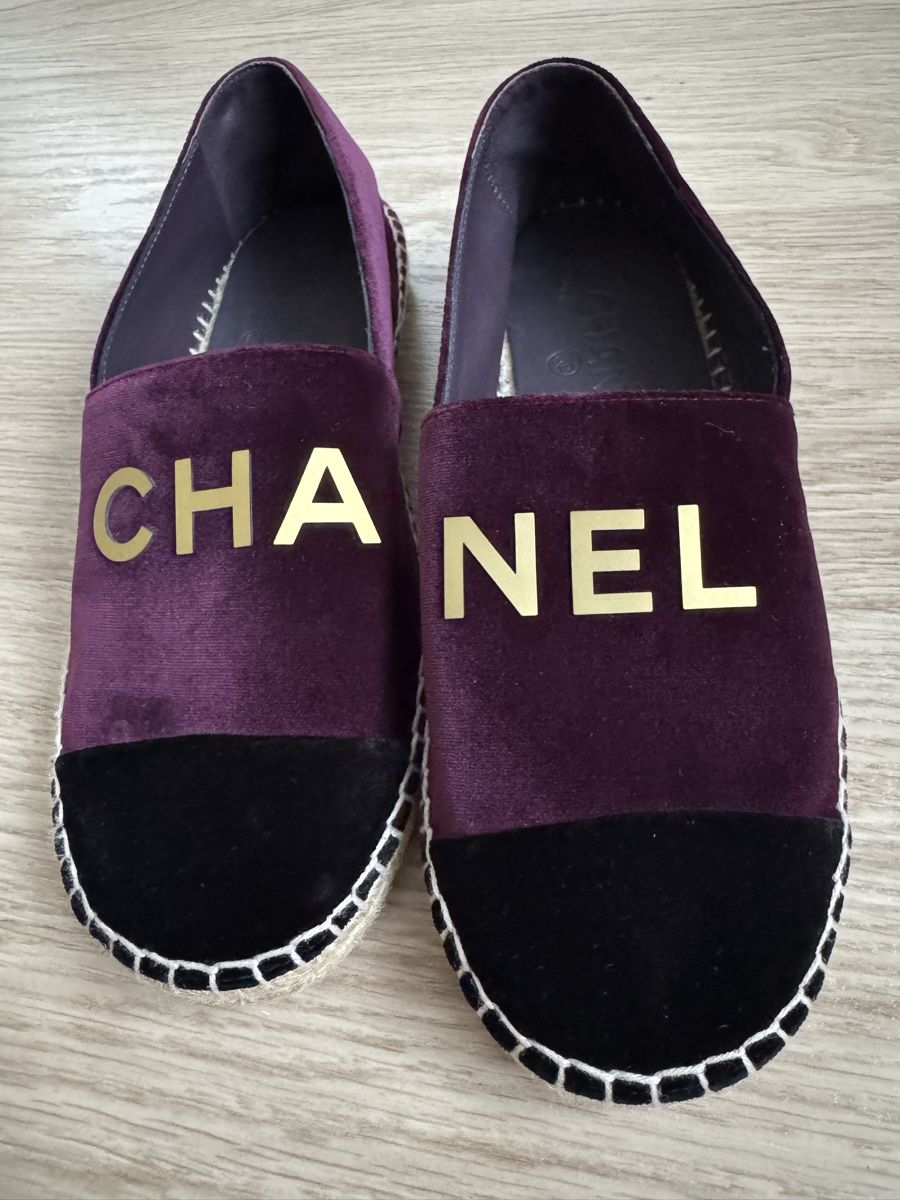 Chanel Scarpe da donna: Chanel Espadrilles Samt Gr. 37 Neu – Nuovo e nell'imballaggio originale da Killwangen venduto da was.sharp 9