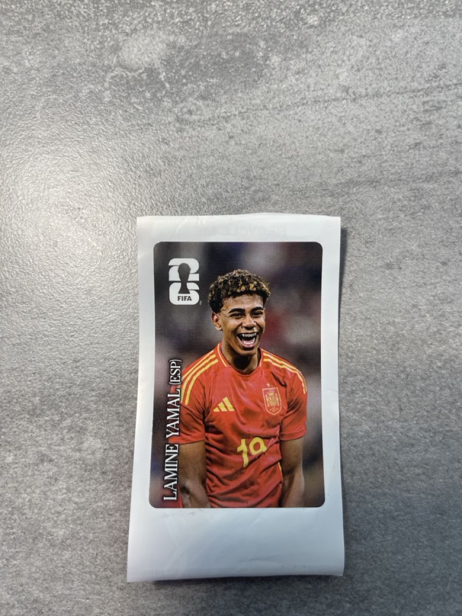 Panini Carte collezionabili: FIFA Cola Sticker Lamine Yamal ESP #CC1 – Nuovo (secondo la descrizione) da Brislach venduto da hp123