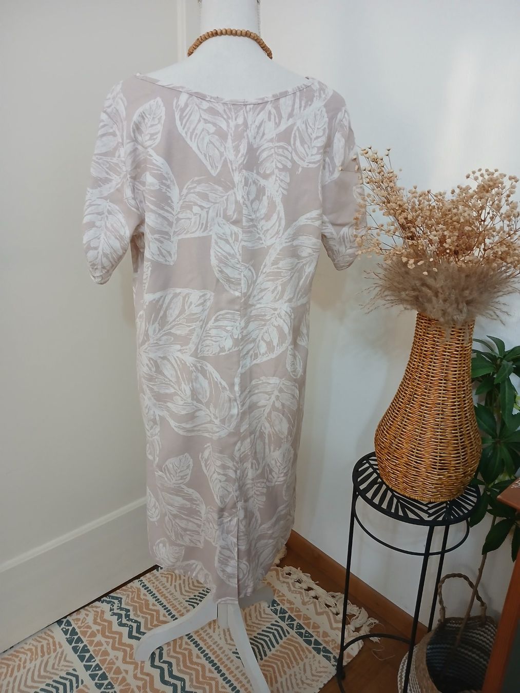 Vestiti: Leinenkleid, Gr. ca. L-XL, NEU – Nuovo e nell'imballaggio originale da Luzern venduto da Tavolna 2