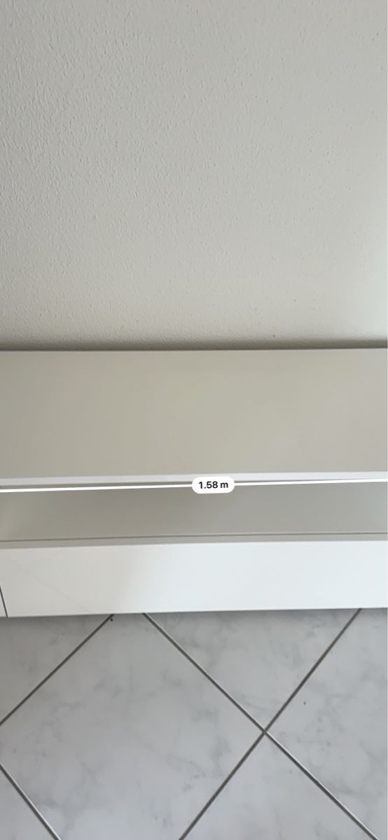 Mobili TV: TV-Möbel/Lowboard weiss - 158 cm breit – Usato da Altendorf venduto da lad_fm5y 2