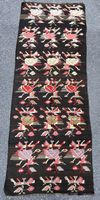 Antik Handgewebter Kelim 248x135 cm 