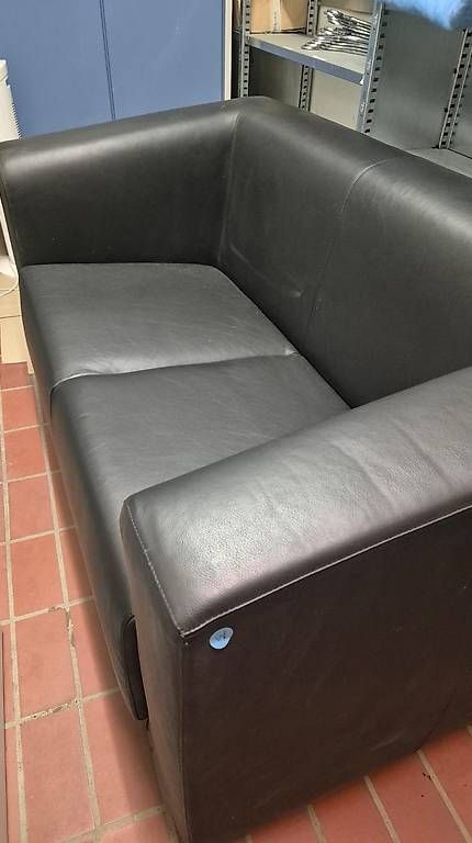 Sofas: Hochwertiges Echtleder 2-Sitzer Design-Sofa – D'occasion à Zürich par Loo_91 3