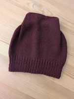 Mütze - neu - reine Merinowolle selbstgestrickt