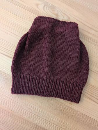 Mütze - neu - reine Merinowolle selbstgestrickt