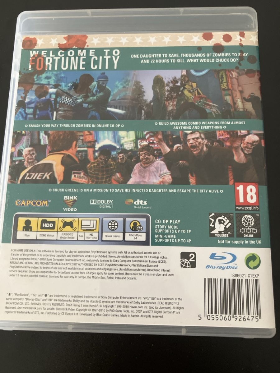 Sony Giochi: PS3 Deadrising 2 – Usato da Unterstammheim venduto da dbo_5dgb 3