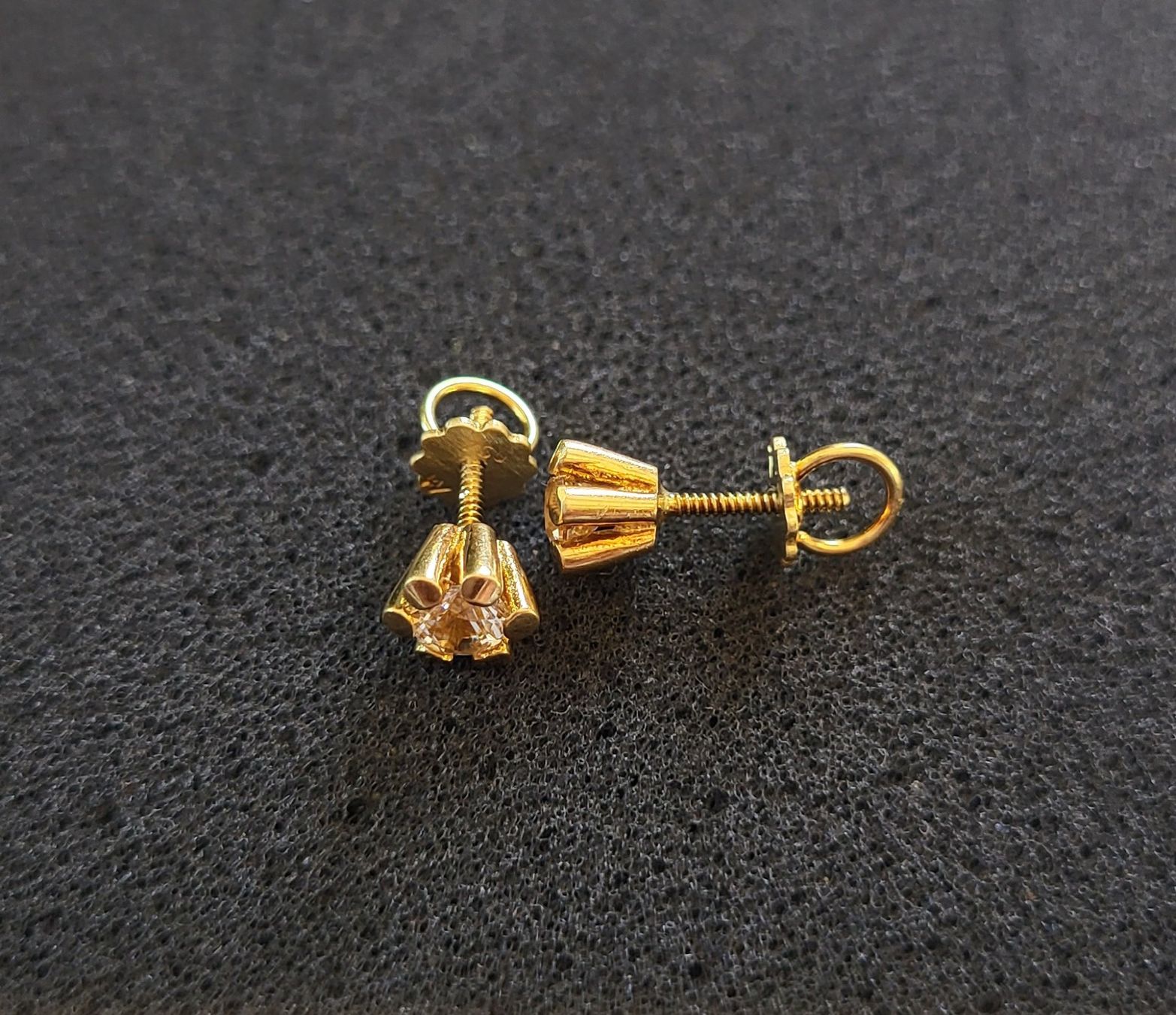 Orecchini pendenti & Orecchini a lobo: Gold 750 Ohrstecker Mit Steine – Usato da Wald ZH venduto da Dasilver 4