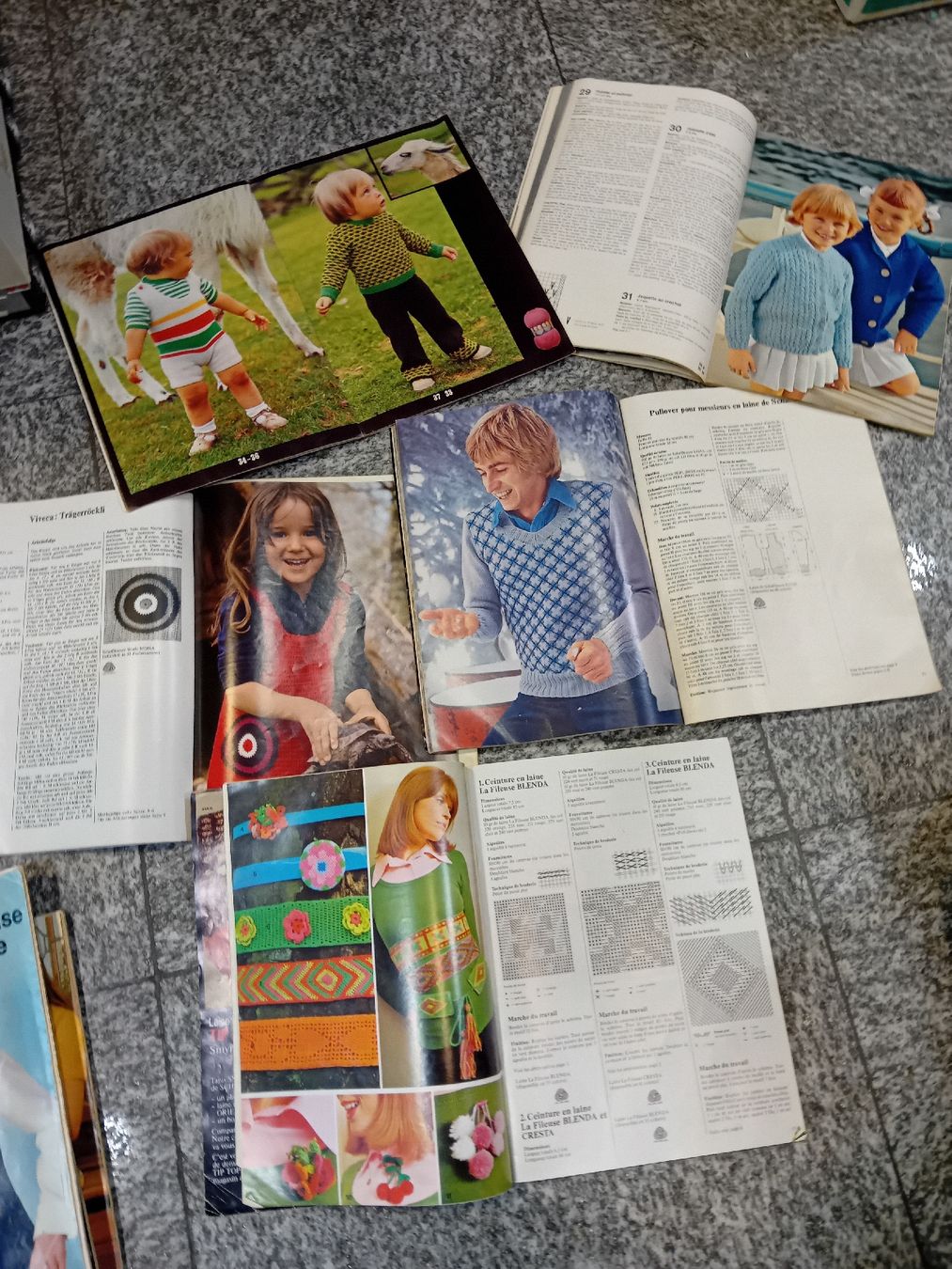 Riviste & Magazine: Schemas Laine Schaffhouse La Fileuse – Usato da Biasca venduto da Old_6blh 4