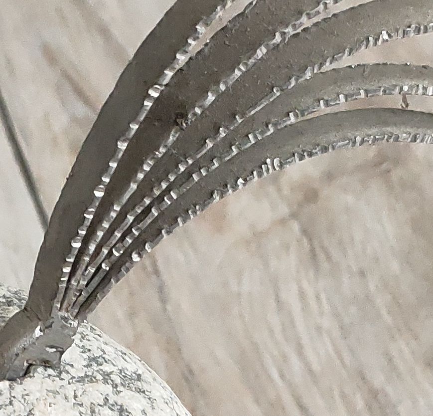 Figuren: Vogel  aus Metall und Stein – Gebraucht aus Gipf-Oberfrick von minini 3