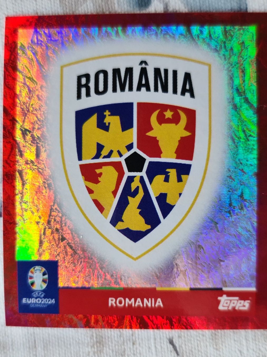 Topps Carte collezionabili: Topps EURO2024 ROM 1 – Nuovo e nell'imballaggio originale da Dintikon venduto da Prime-shop