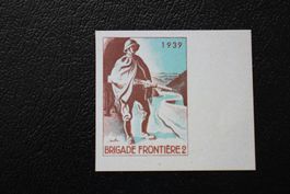 BRIGADE FRONTIERE 2 SOLDATENMARKE geschnitten 1939