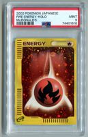 PSA 9 Fire Energy Holo Japanese McDonald’s Promo